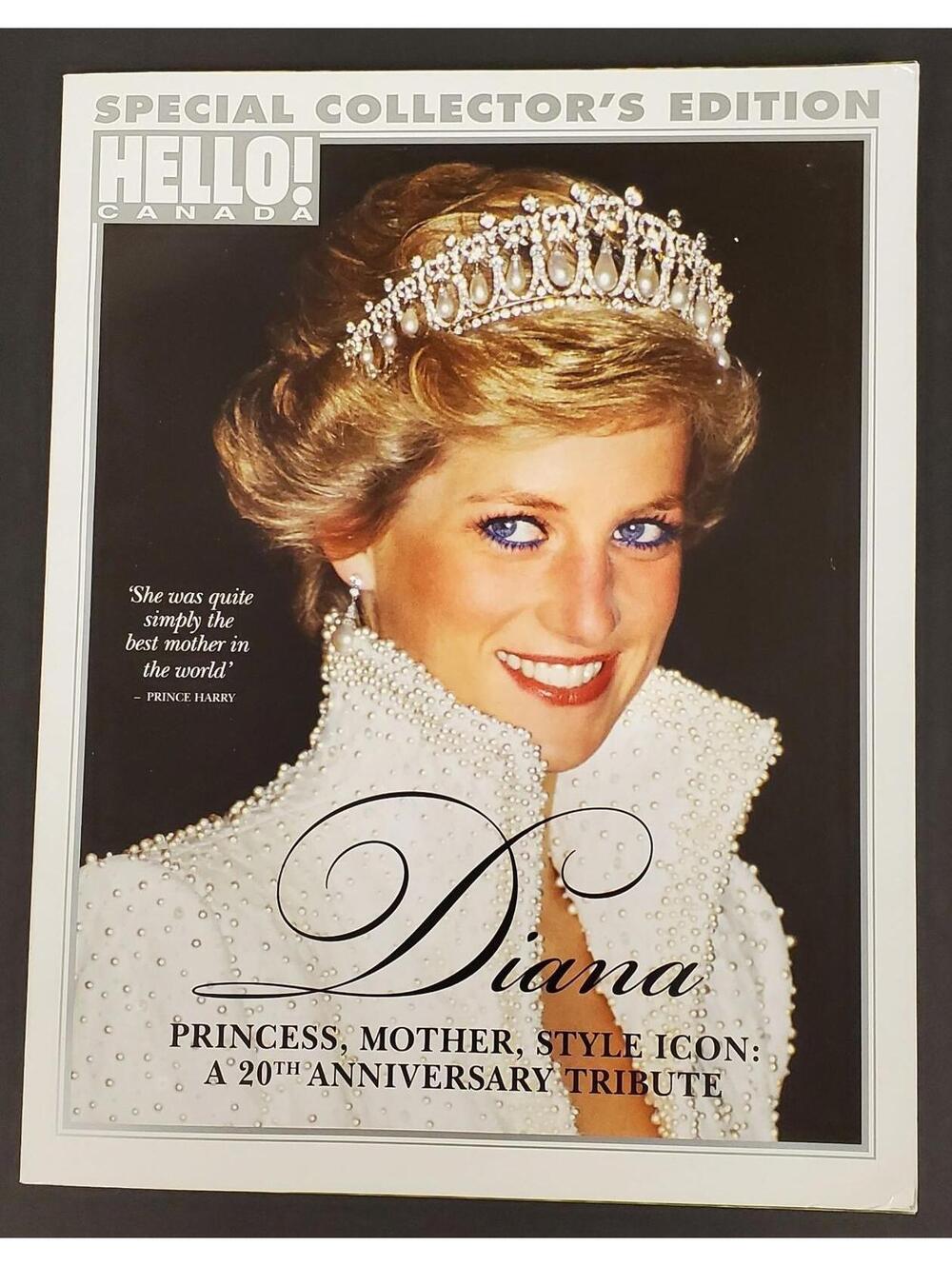 HELLO! Canada Special Collector's Edition Magazine - Diana: Princess, Mother VG